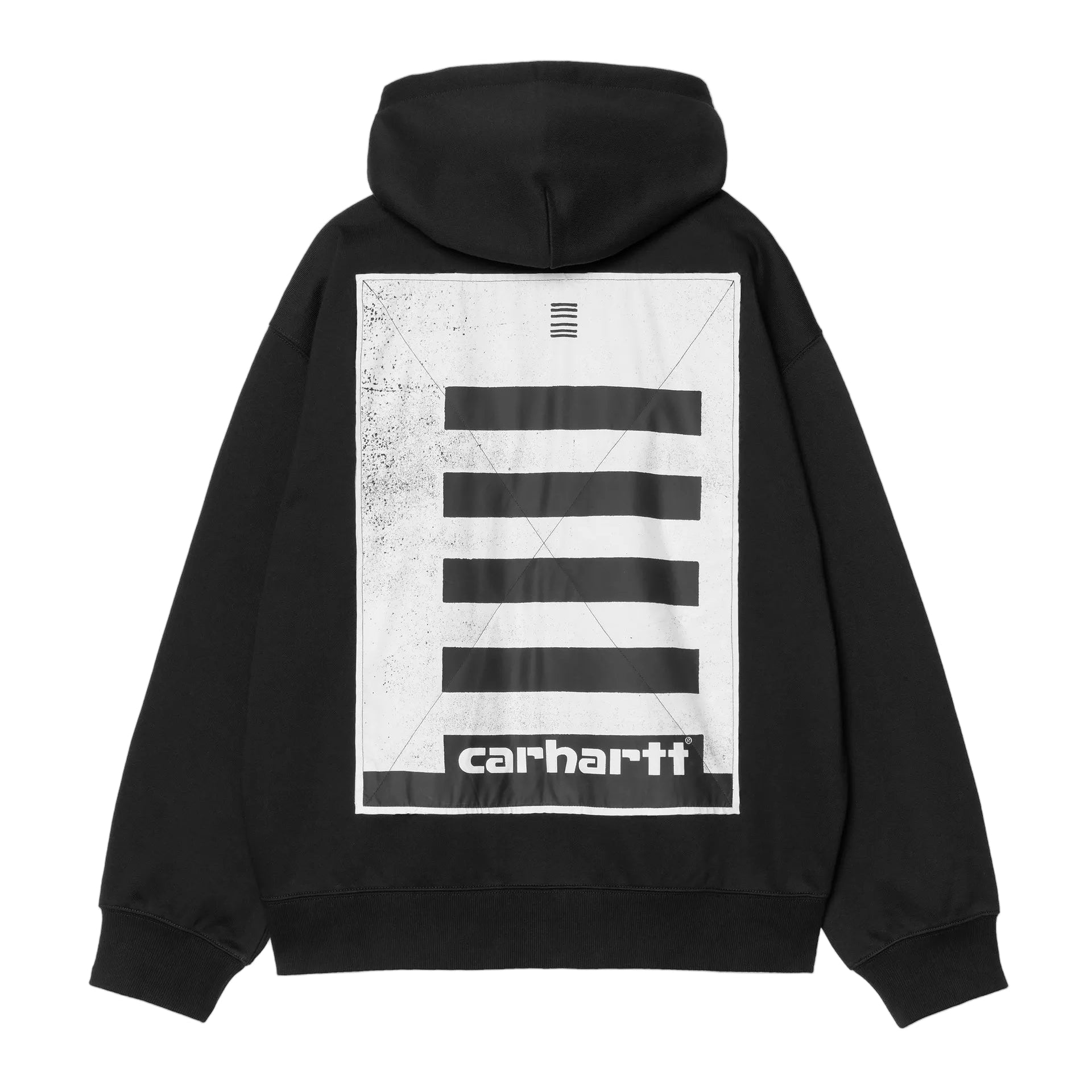 Hooded Archive Lines Jacket / carhartt wip / black