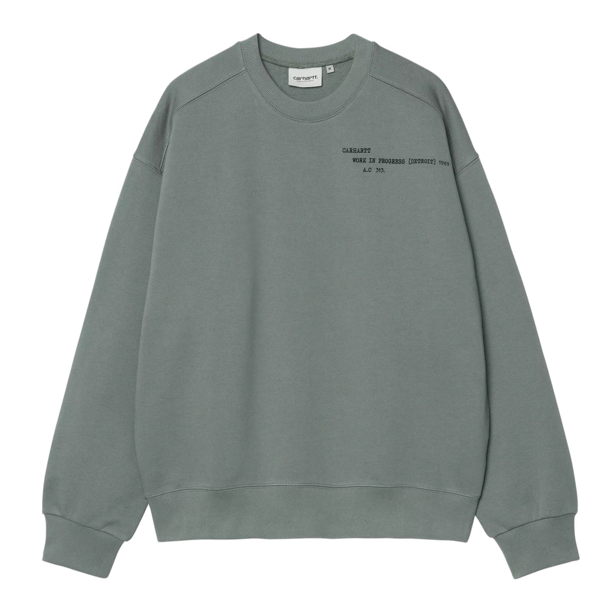 Punched Sweatshirt / carhartt wip / velvet green