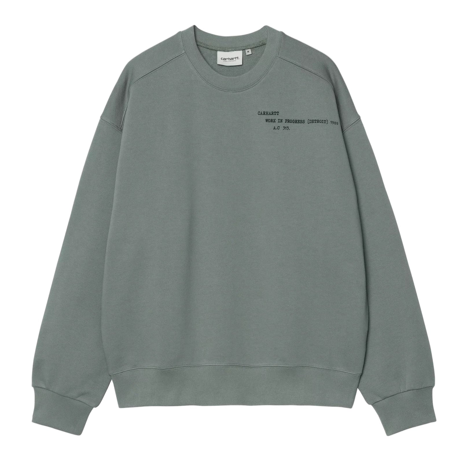 Punched Sweatshirt / carhartt wip / velvet green