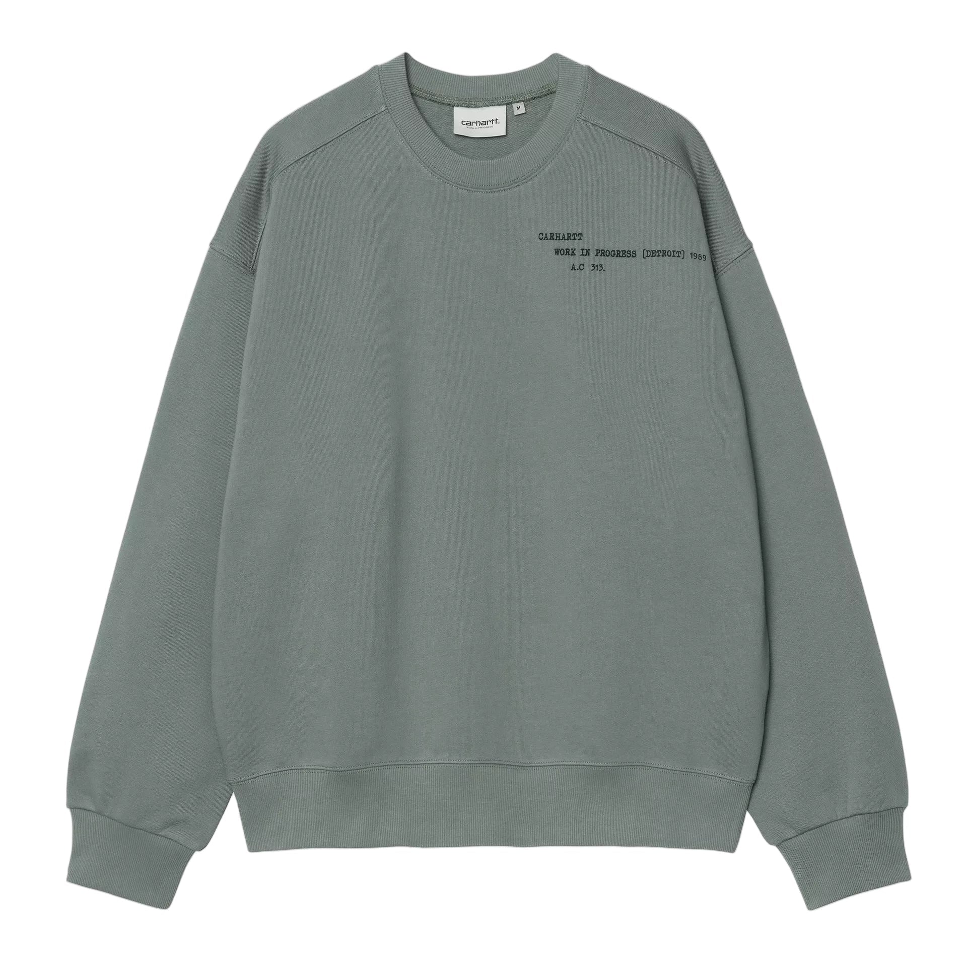 Punched Sweatshirt / carhartt wip / velvet green