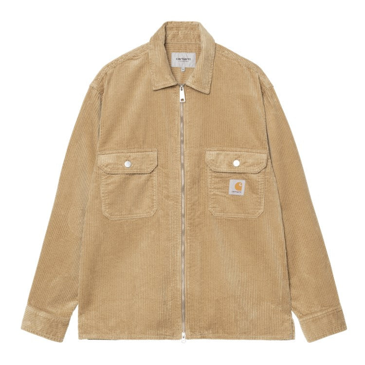 Reynold Shirt Jac Leather rinsed / CARHARTT WIP