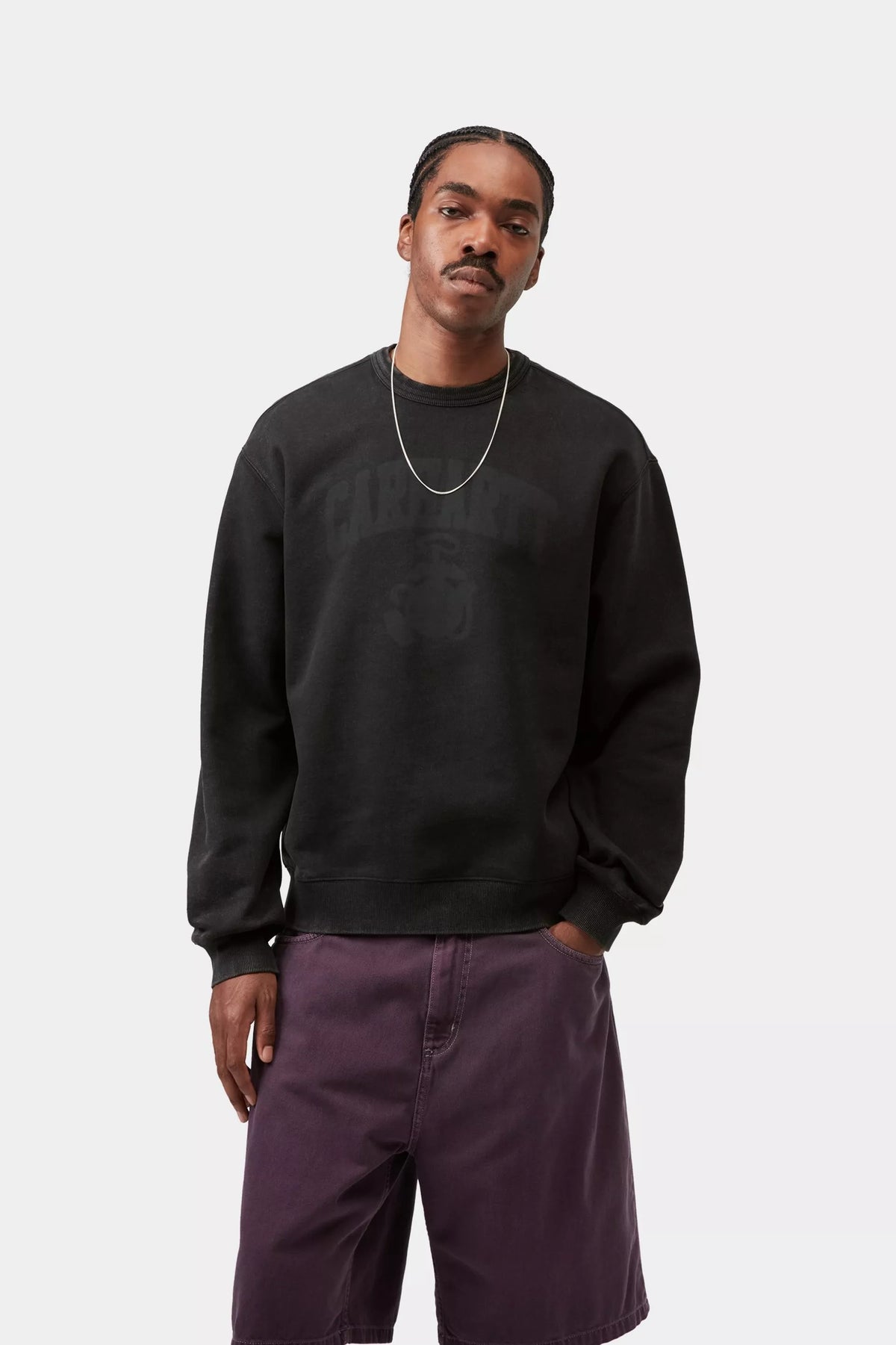 Faded Pond Corps Sweatshirt / carhartt wip / black