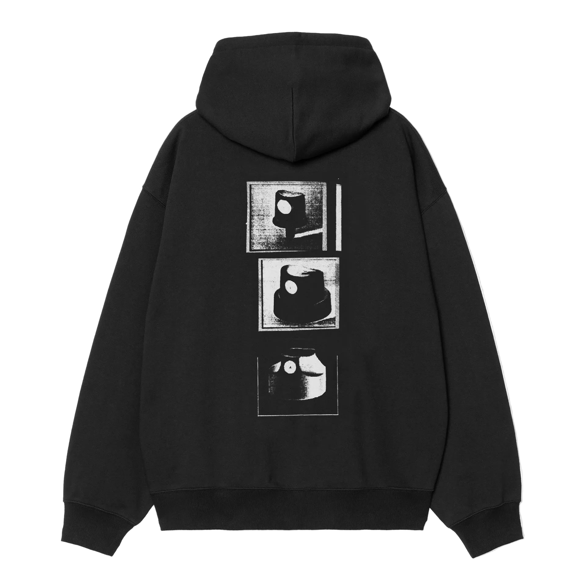 Hooded Caps Sweatshirt / CARHARTT WIP / BLACK