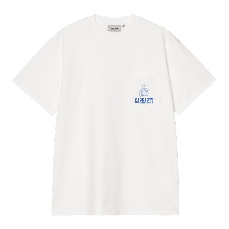 S/S Pond Corps Pocket T-Shirt / carhartt wip / white