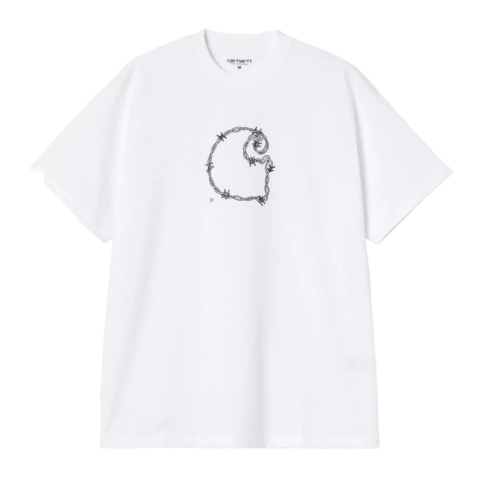 S/S Barbwire C T-Shirt / carhartt wip / white