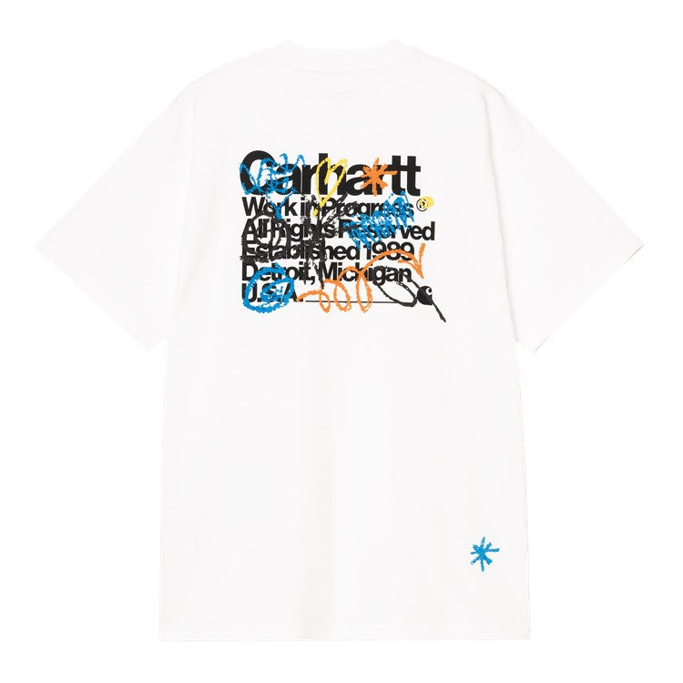 S/S Primary T-Shirt / carhartt wip / white