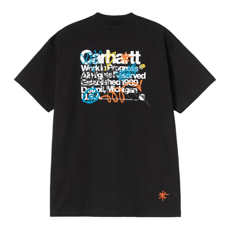 S/S Primary T-Shirt / carhartt wip / black