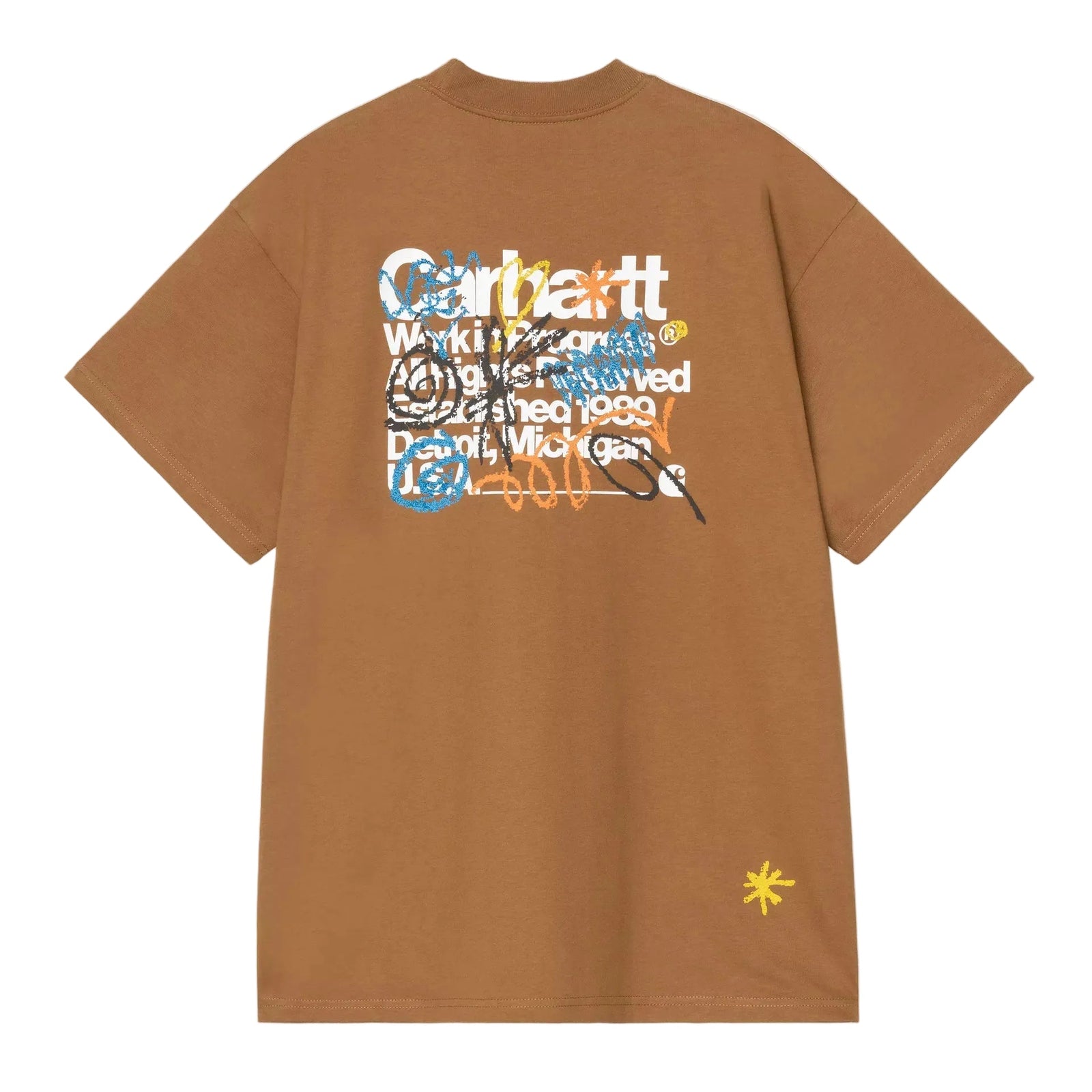 S/S Primary T-Shirt / carhartt wip / hamilton brown