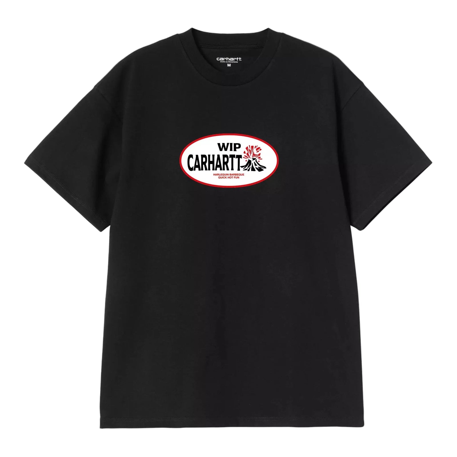 S/S Harlequin BBQ T-Shirt / carhartt wip / black