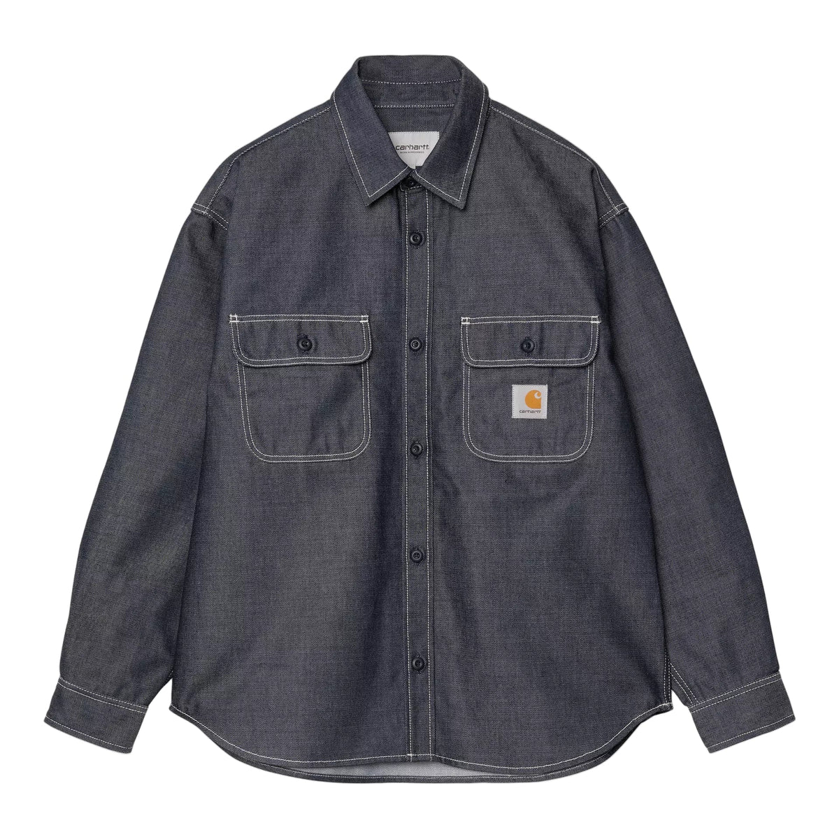 Tigan Shirt Jac / carhartt wip / blue rigid