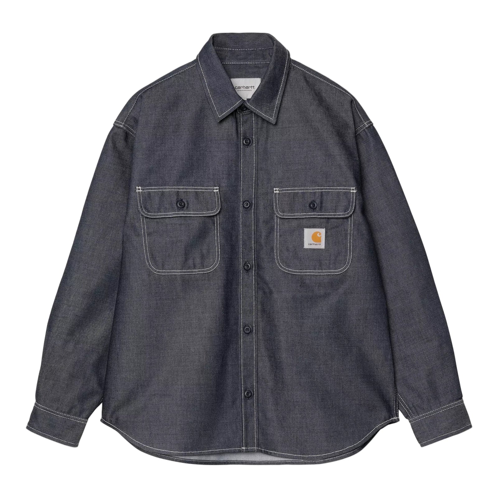 Tigan Shirt Jac / carhartt wip / blue rigid