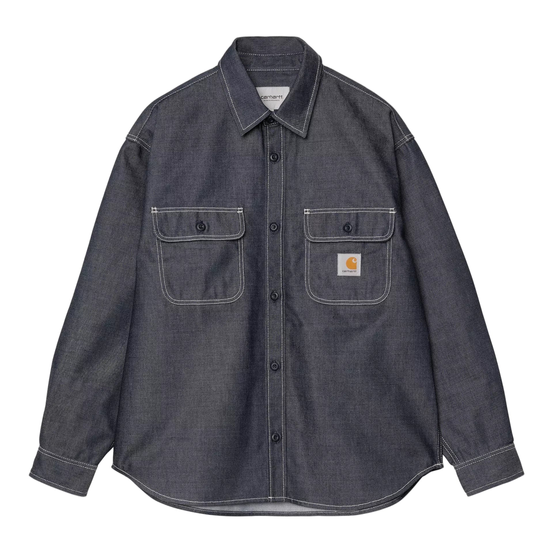Tigan Shirt Jac / carhartt wip / blue rigid
