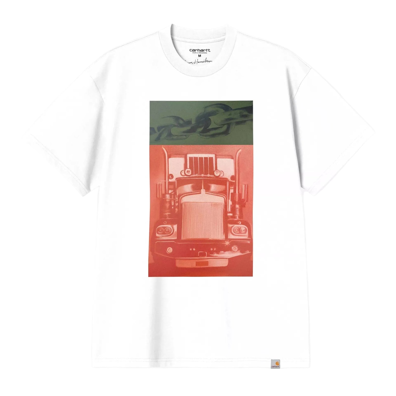 S/S Sean Hamilton 01 T-Shirt / carhartt wip / white