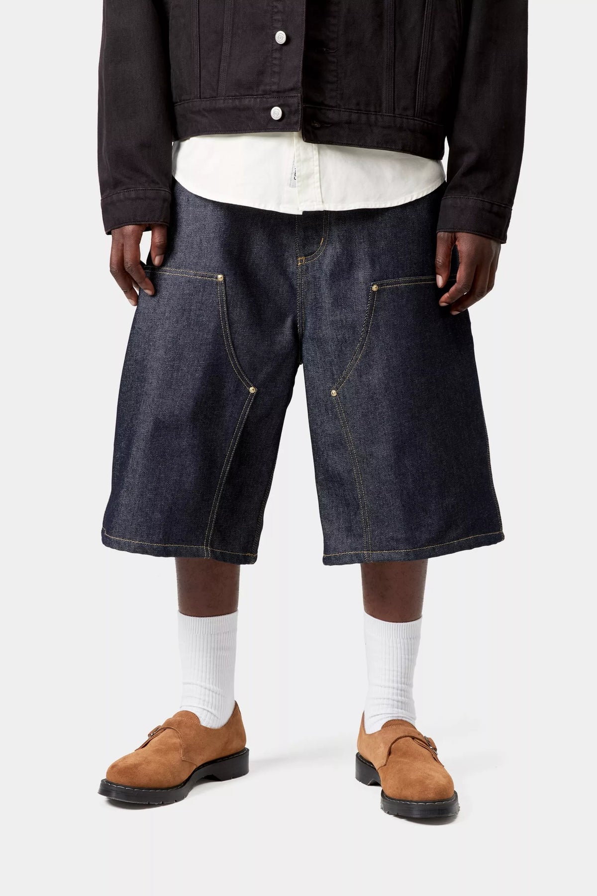 OG Aden Double Knee Short / Carhartt wip / blue rigid