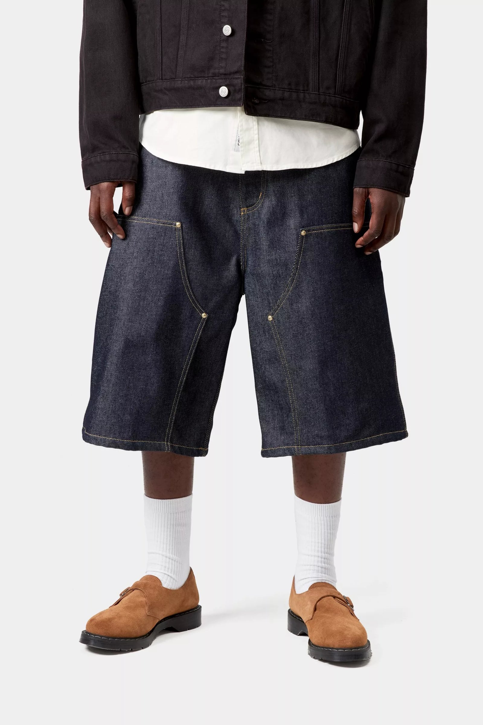 OG Aden Double Knee Short / Carhartt wip / blue rigid