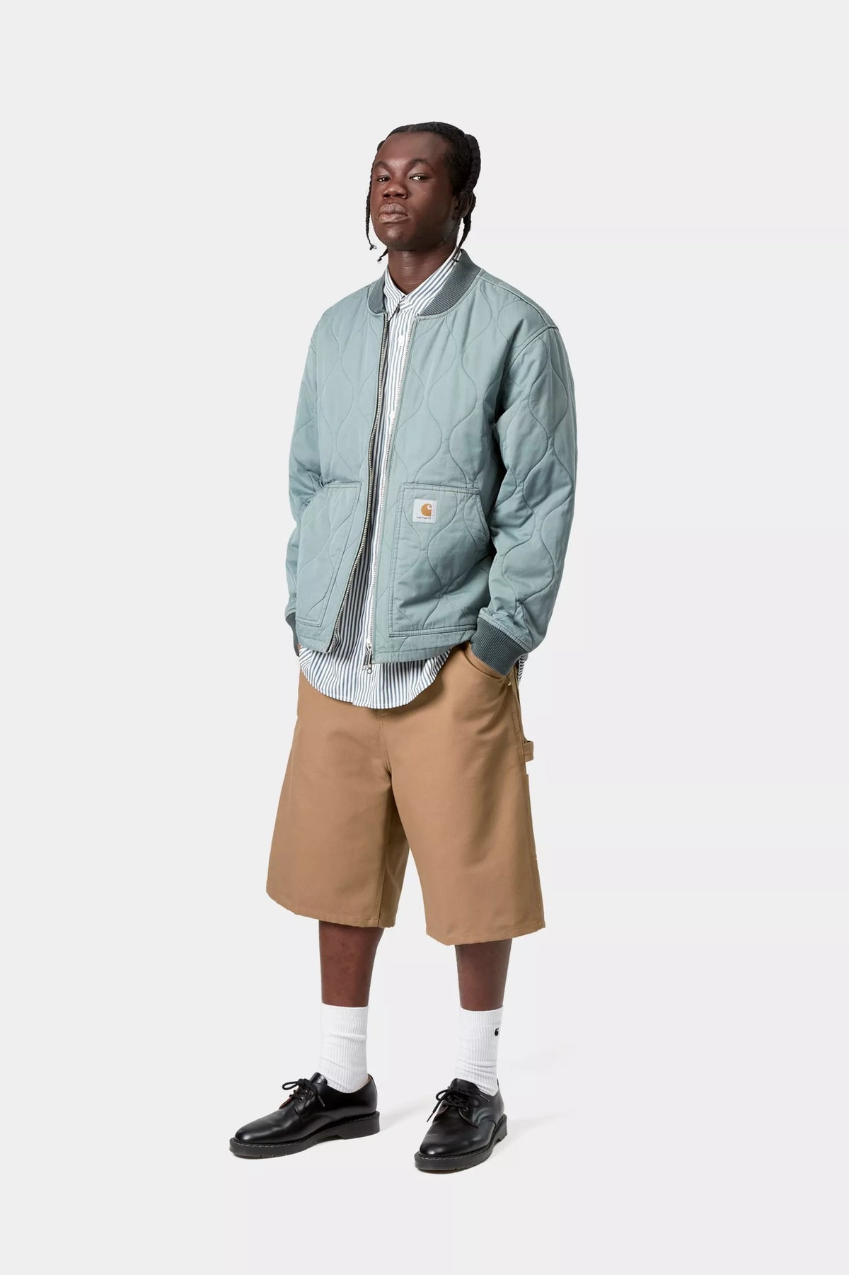 OG Single Knee Short / carhartt wip / rigid hamilton brown