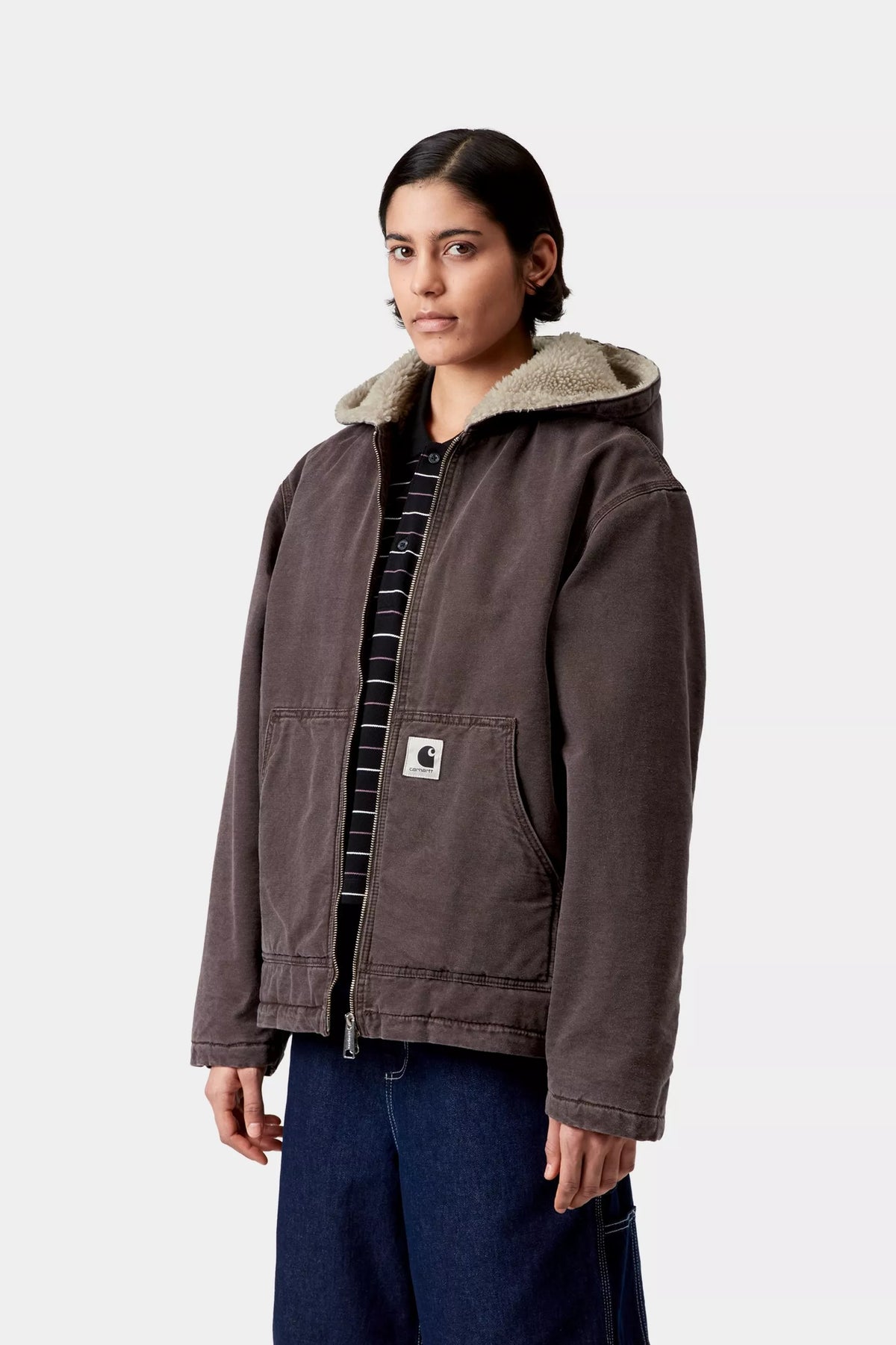 W' Hooded Mitch Jacket / carhartt wip / palisander