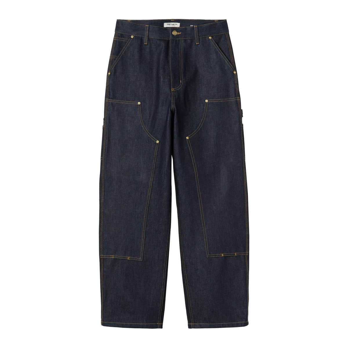 W&#39; Brandon Double Knee Pant  / Carhartt wip /Blue rigid