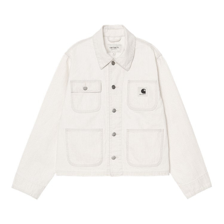 W' Mercer Chore Coat / carhartt wip / Mercer Stripe, Graphite / Wax, Bleached