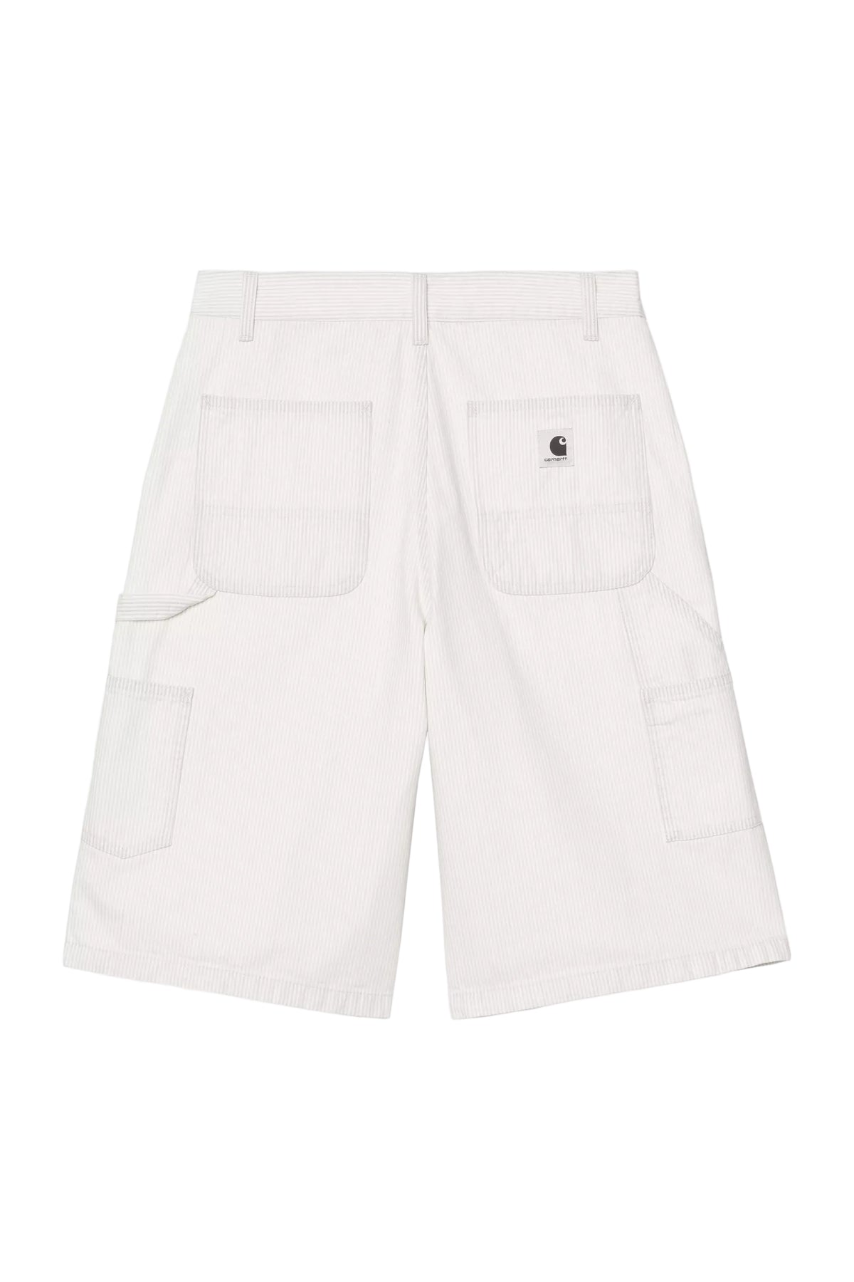 W' Mercer Single Knee Short / CARHARTT WIP / Mercer Stripe, Graphite / Wax, Bleached