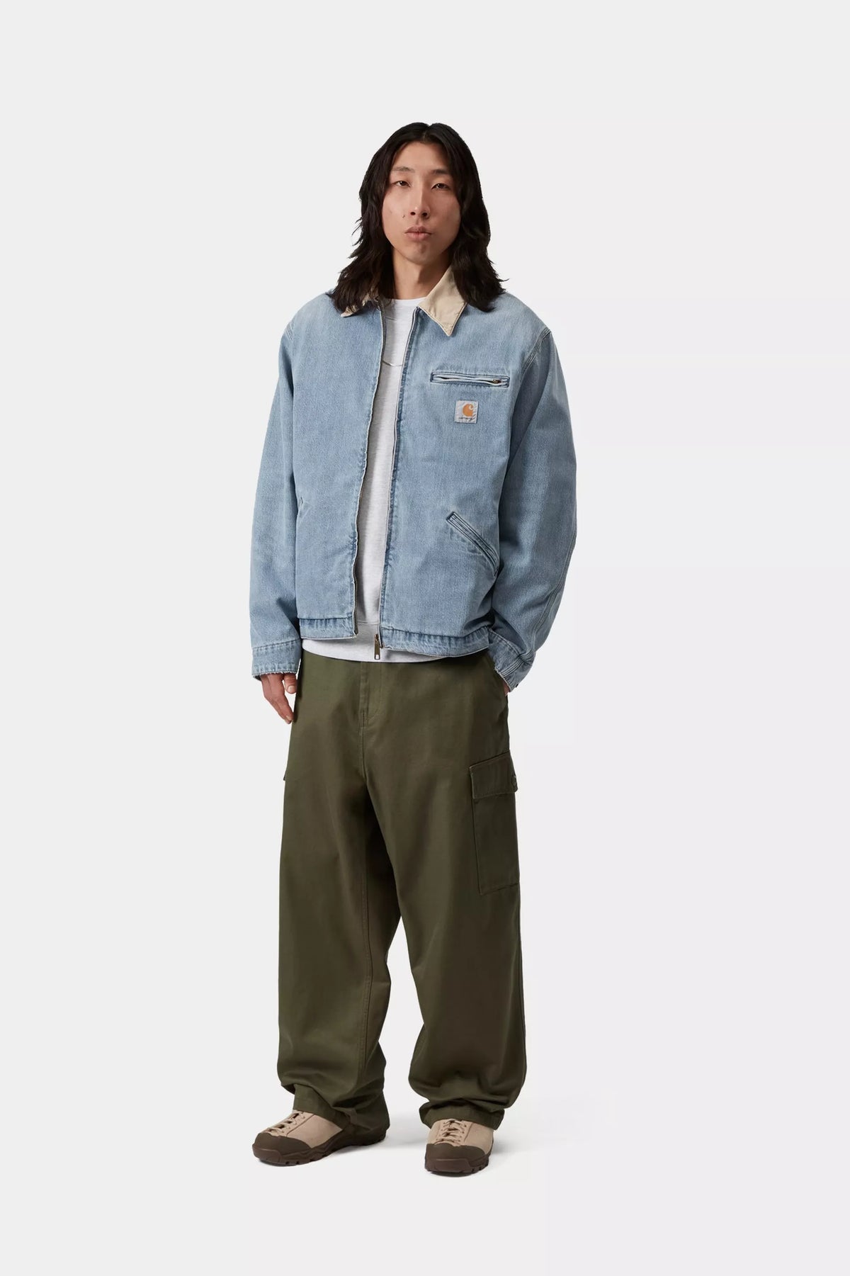 OG Detroit Jacket / summer / carhartt wip / burst wash