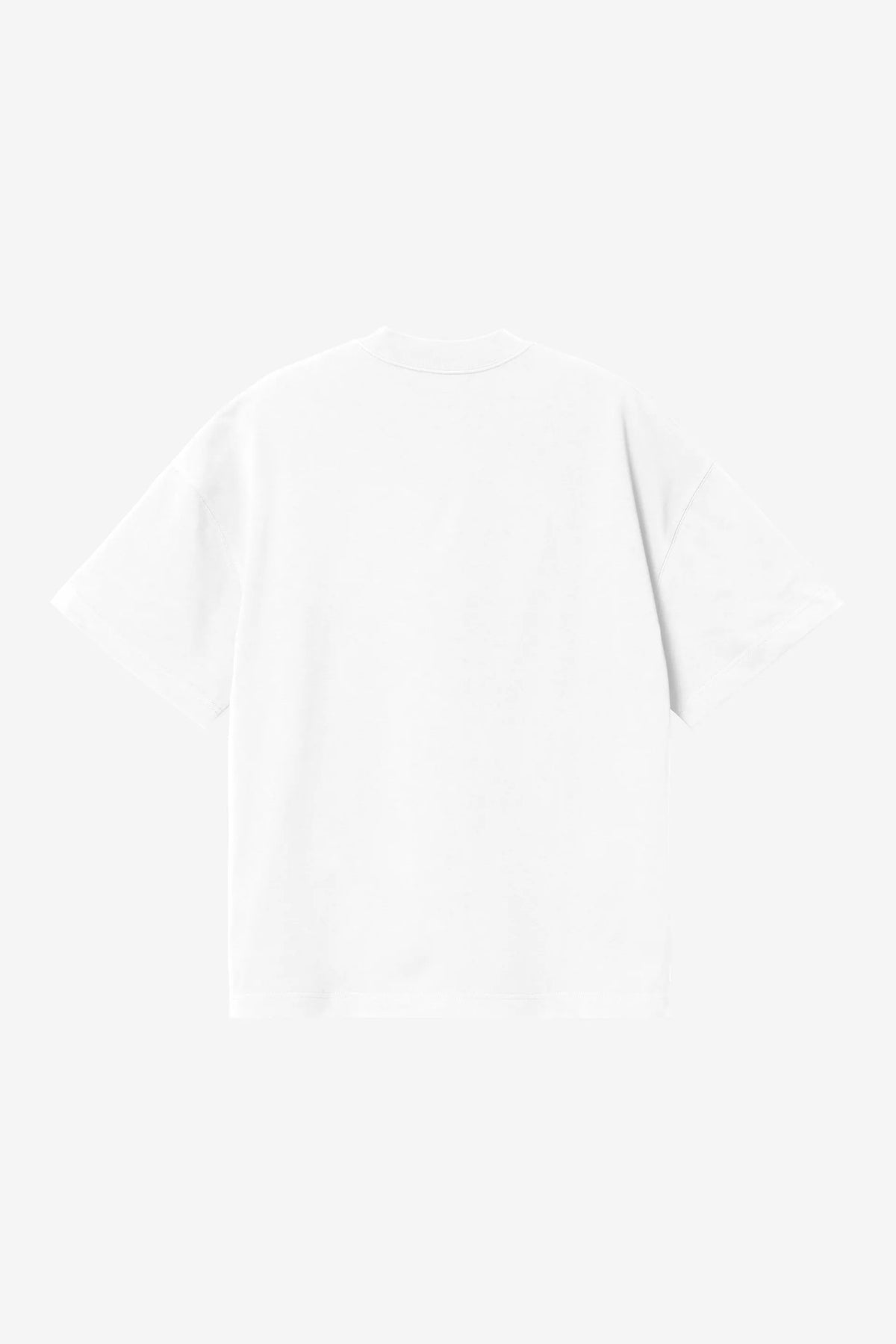 S/S Magazine Script T-Shirt / cxarhartt wip / white