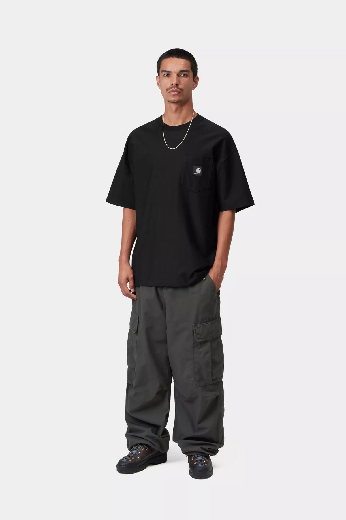 S/S OG Loose Pocket T-Shirt / carhartt wip/ black