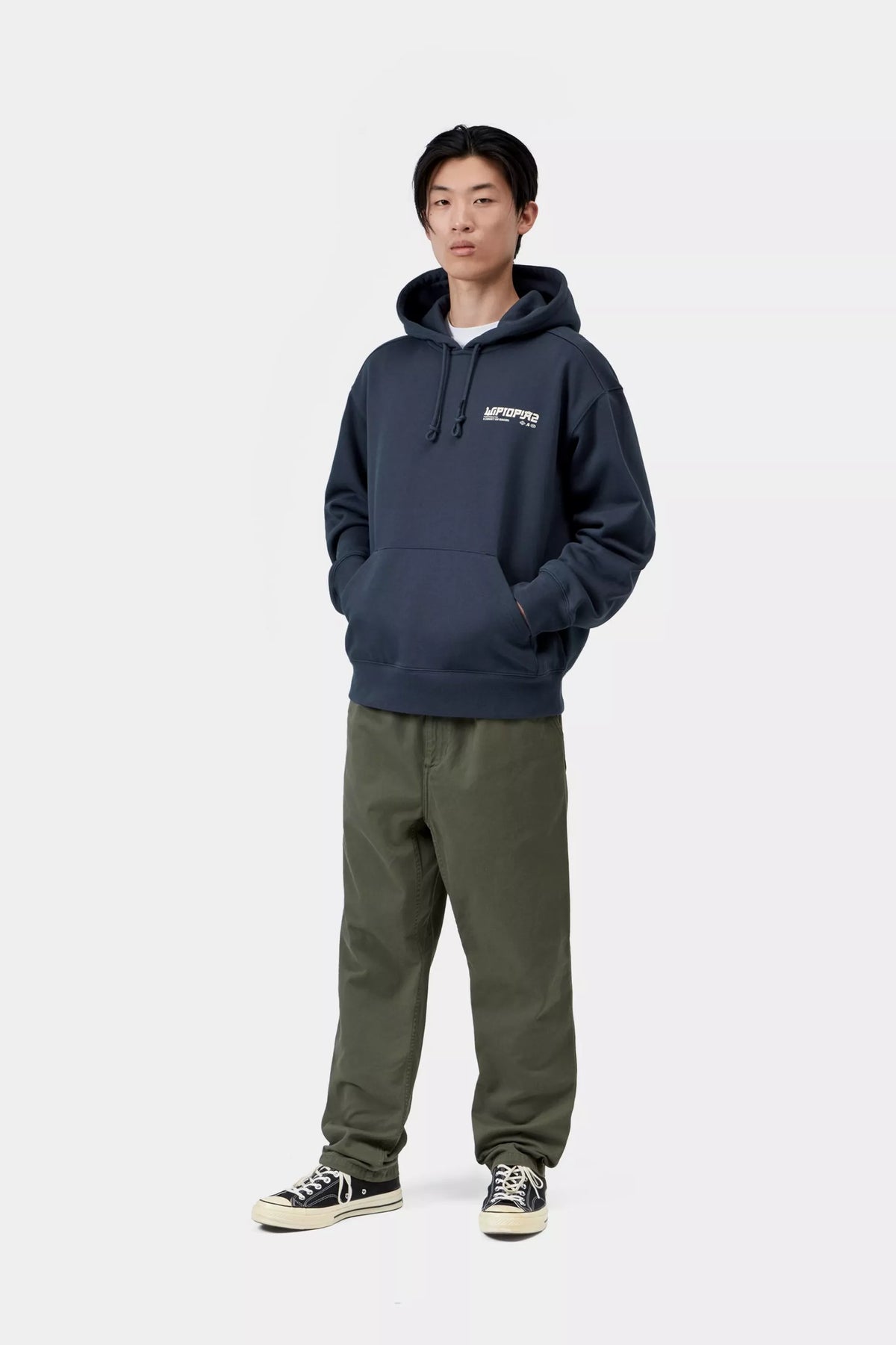 Hooded Wiptopia Sweat / CARHARTT WIP /  BLUE