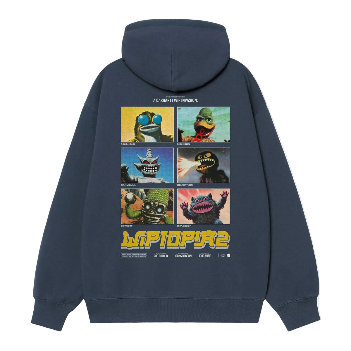 Hooded Wiptopia Sweat / CARHARTT WIP /  BLUE