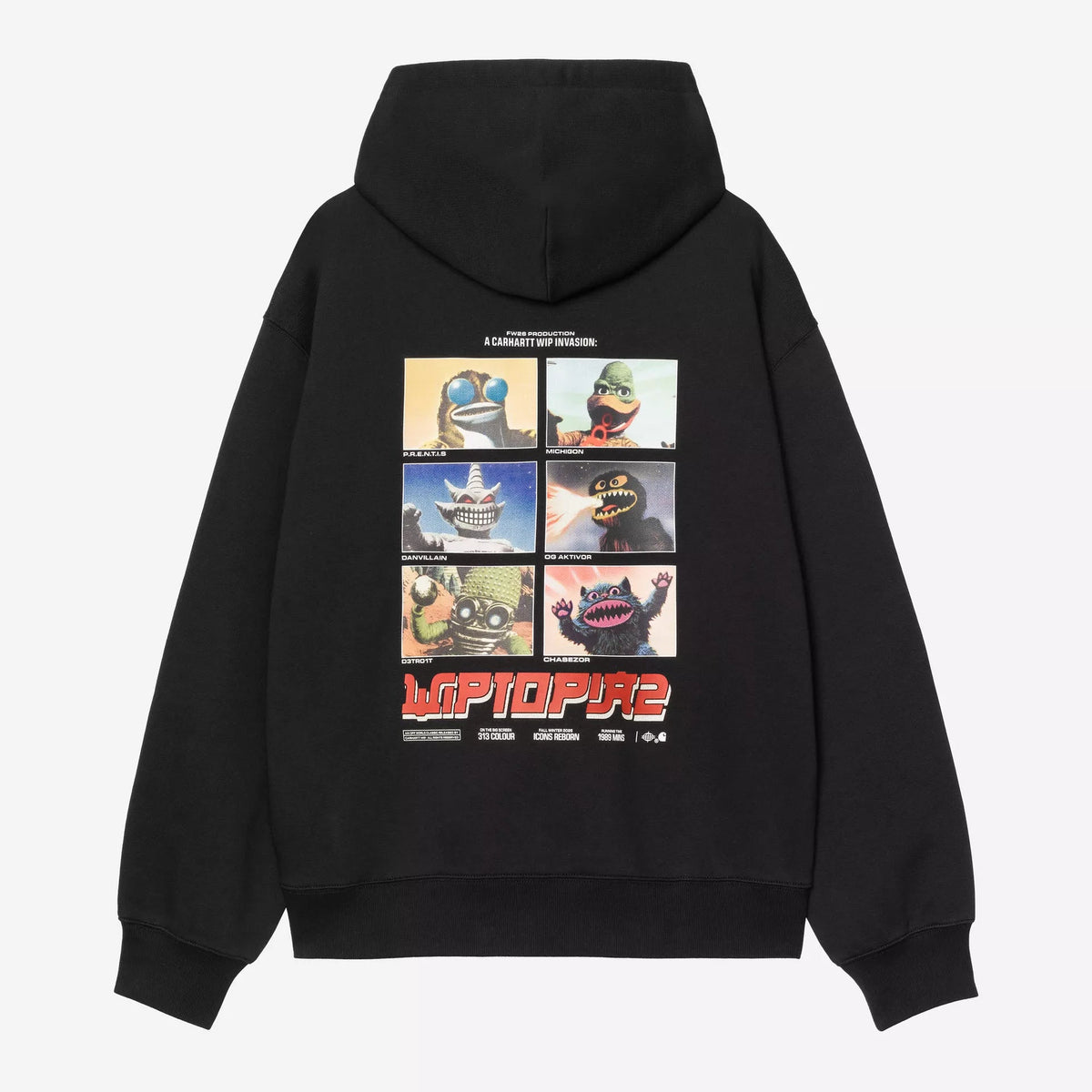Hooded Wiptopia 2 Sweat / CARHARTT WIP / BLACK
