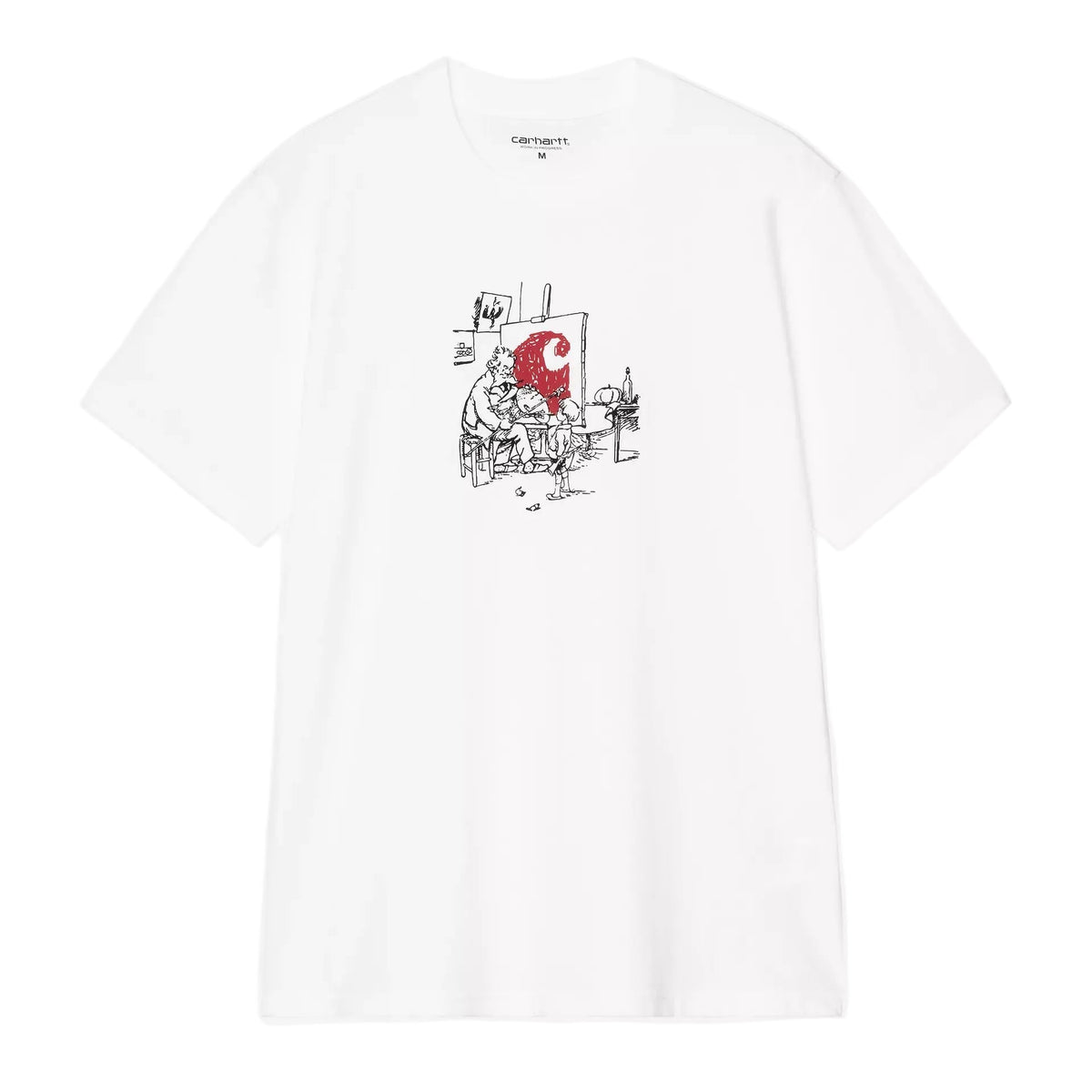 S/S Old Painter T-Shirt / carhartt wip / white