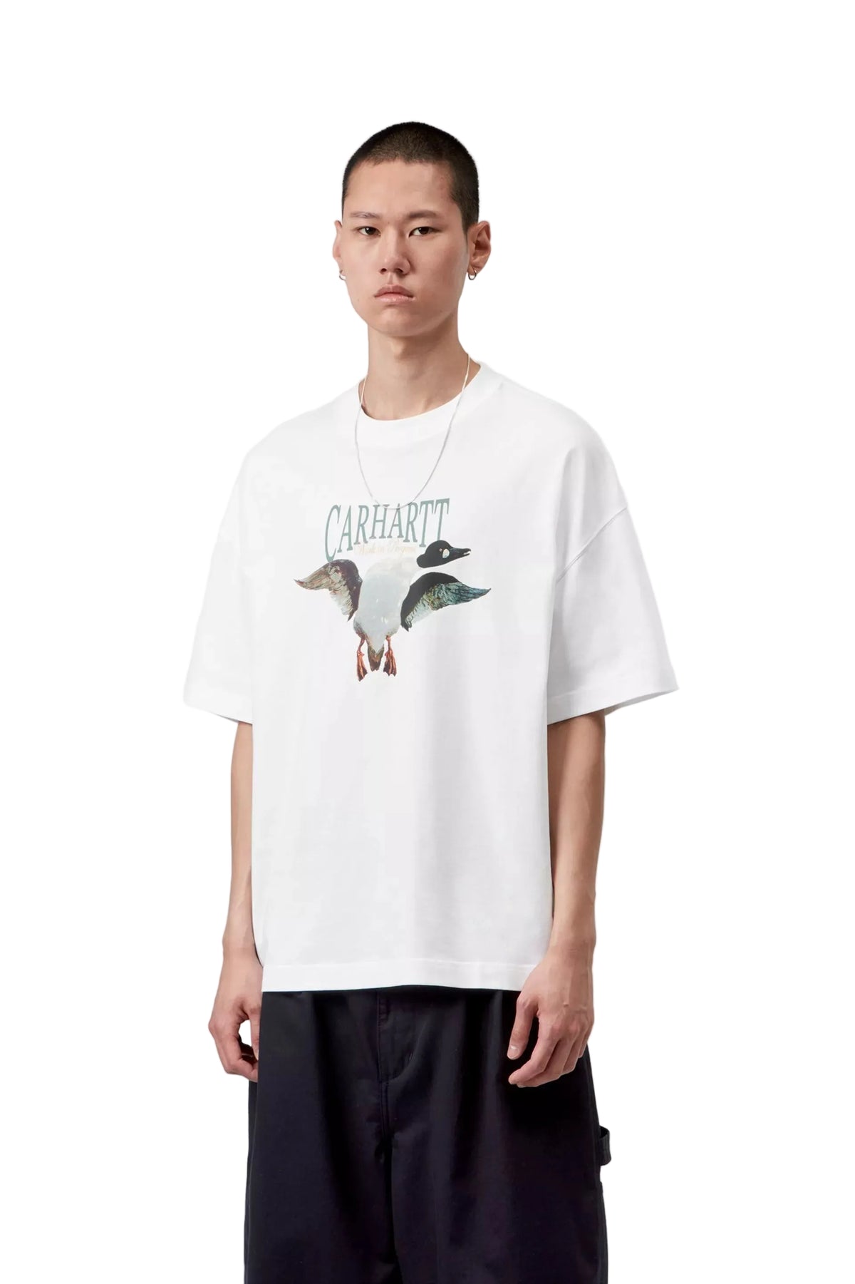 S/S Pennon T-Shirt / carhartt wip / white