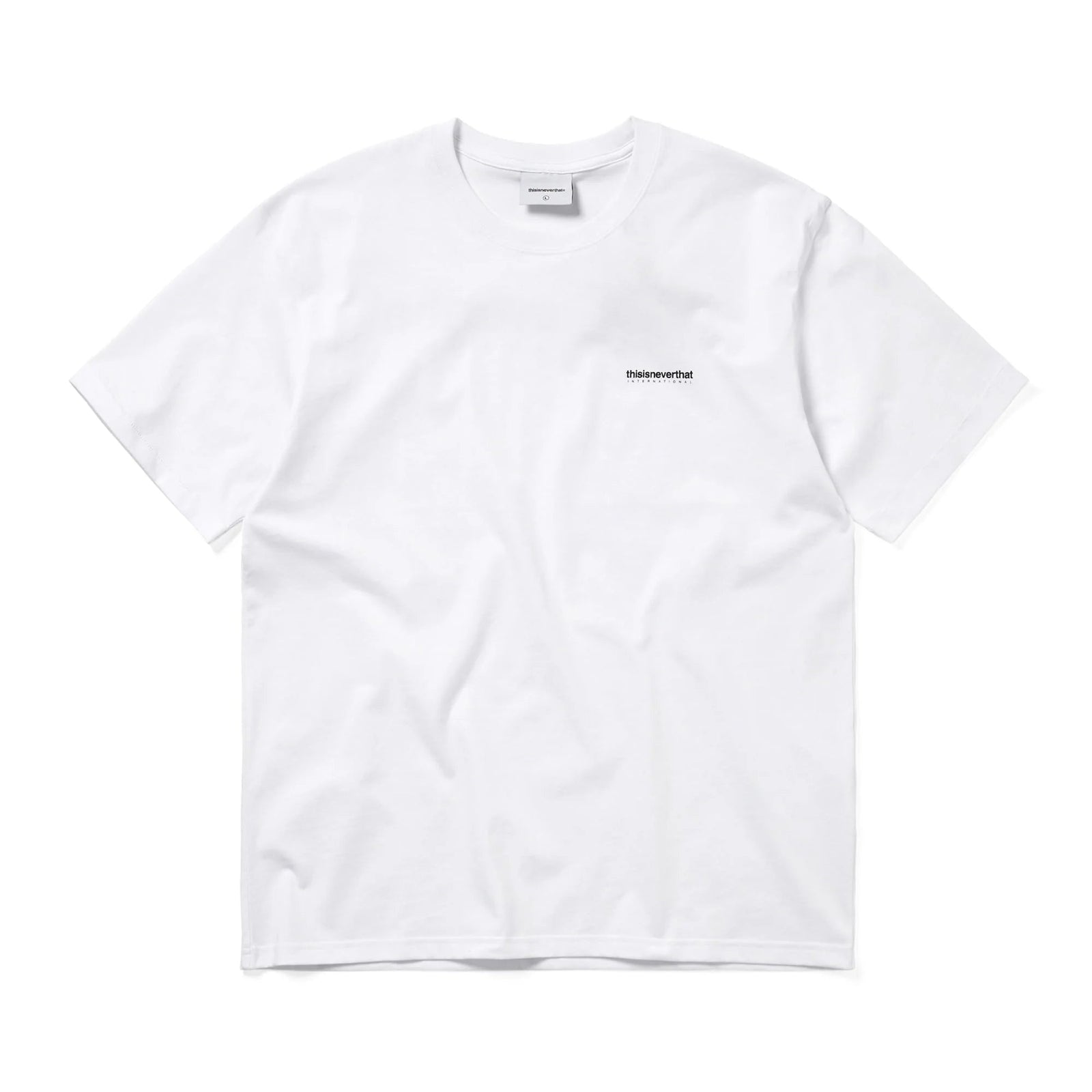 INTL. Logo Tee White/ THISISNEVERTHAT