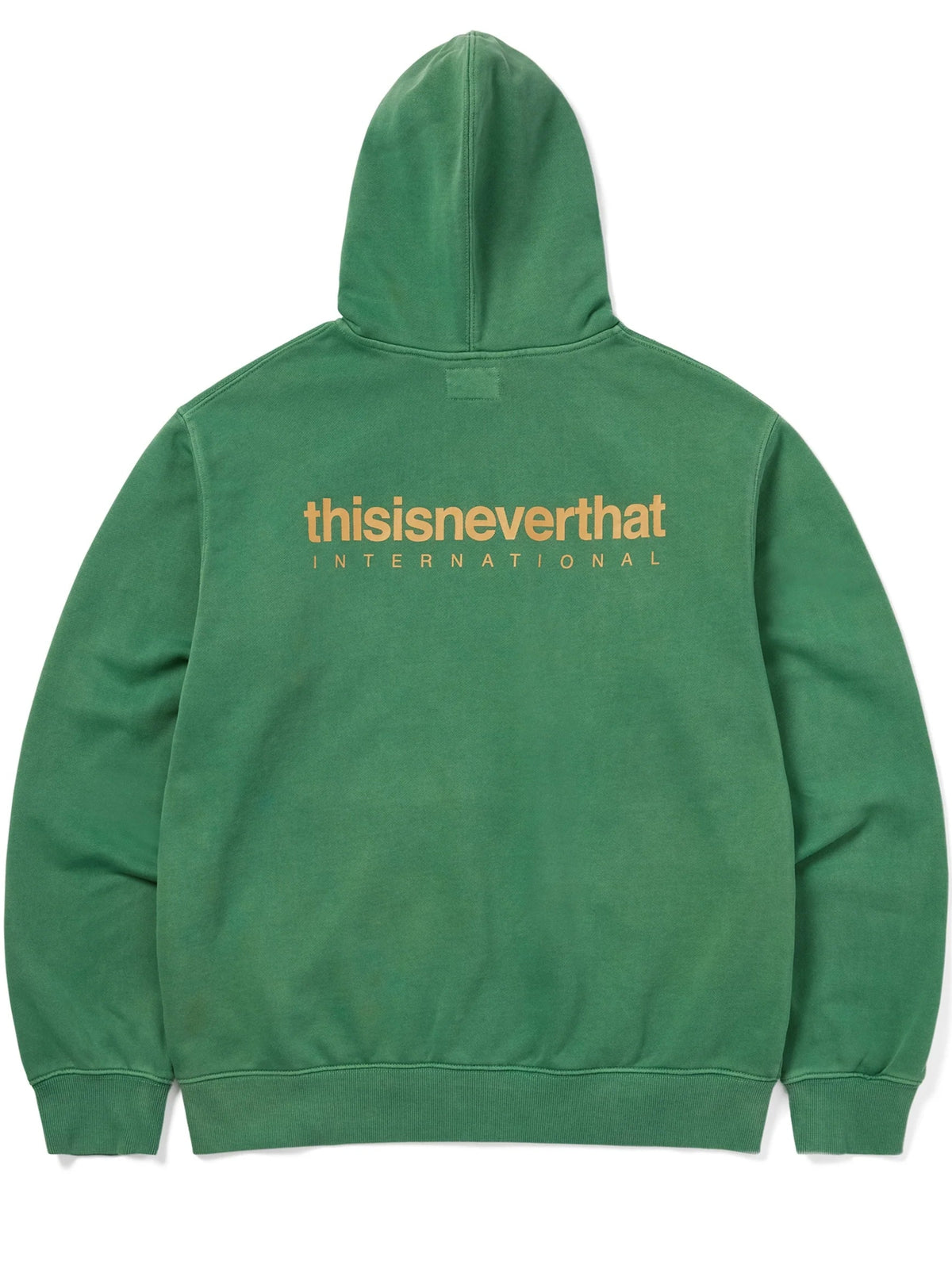 INTL. Logo Zip Up Hoodie/ thisisneverthat / deep green