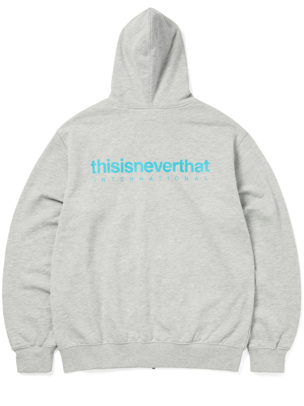 INTL. Logo Zip Up Hoodie / thisisneverthat / heather grey