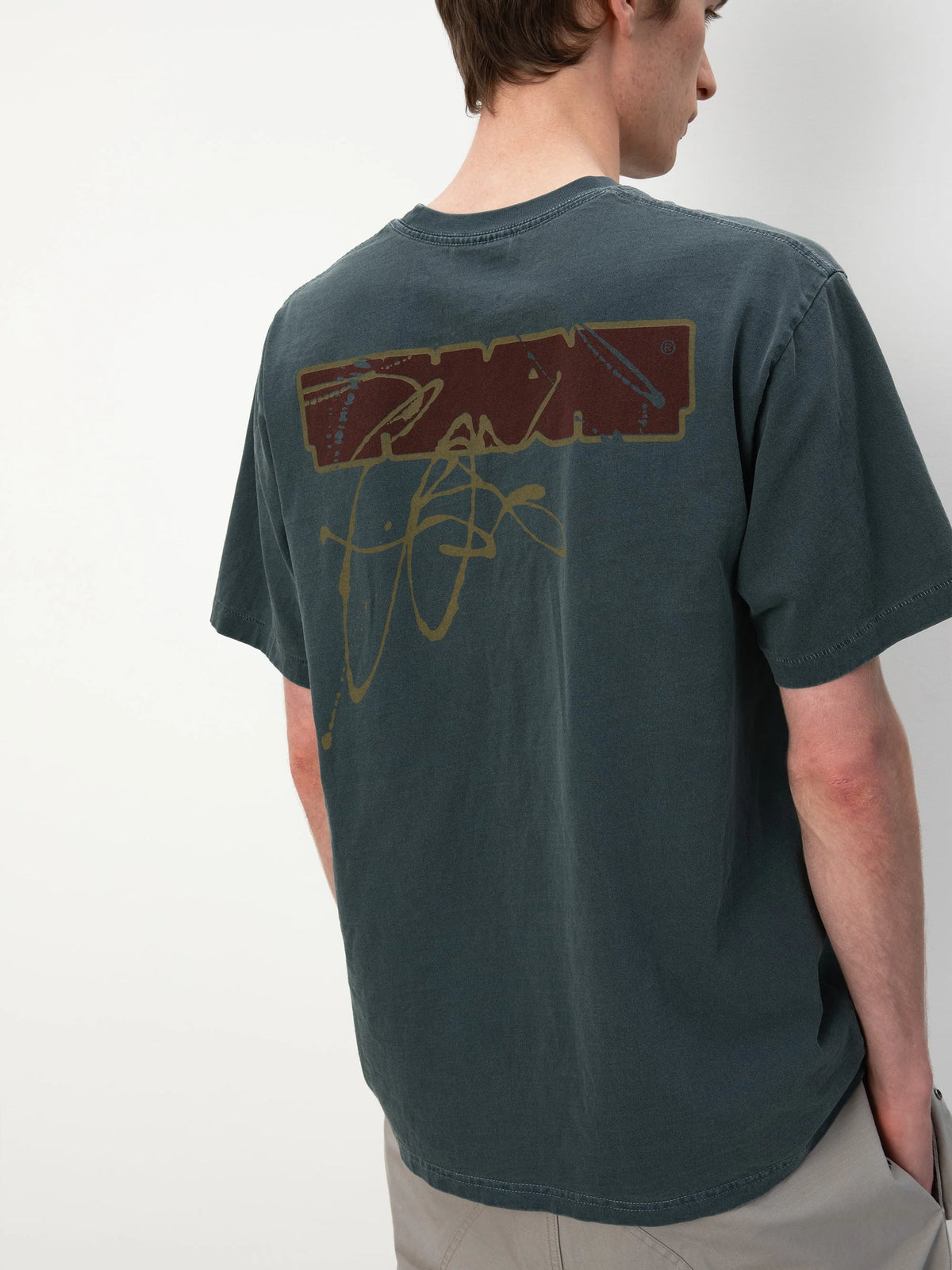 Ink Trail Tee Dark Slate / thisisnverthat
