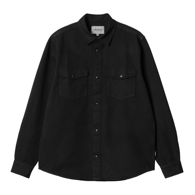 L/S Santa Fe Shirt / CARHARTT WIP / BLACK