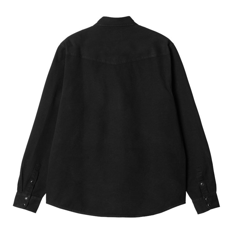 L/S Santa Fe Shirt / CARHARTT WIP / BLACK