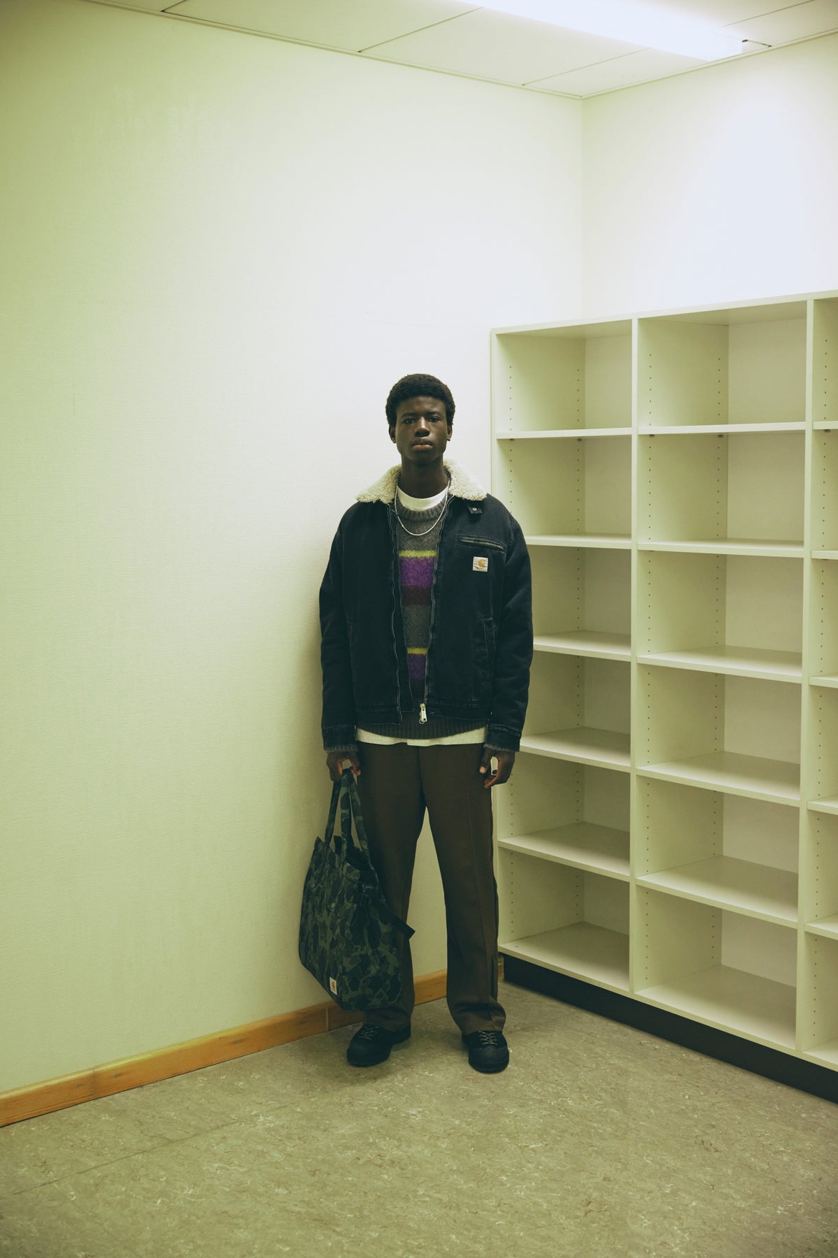 Herald Jacket / CARHARTT WIP / BLACK STONE WASHED