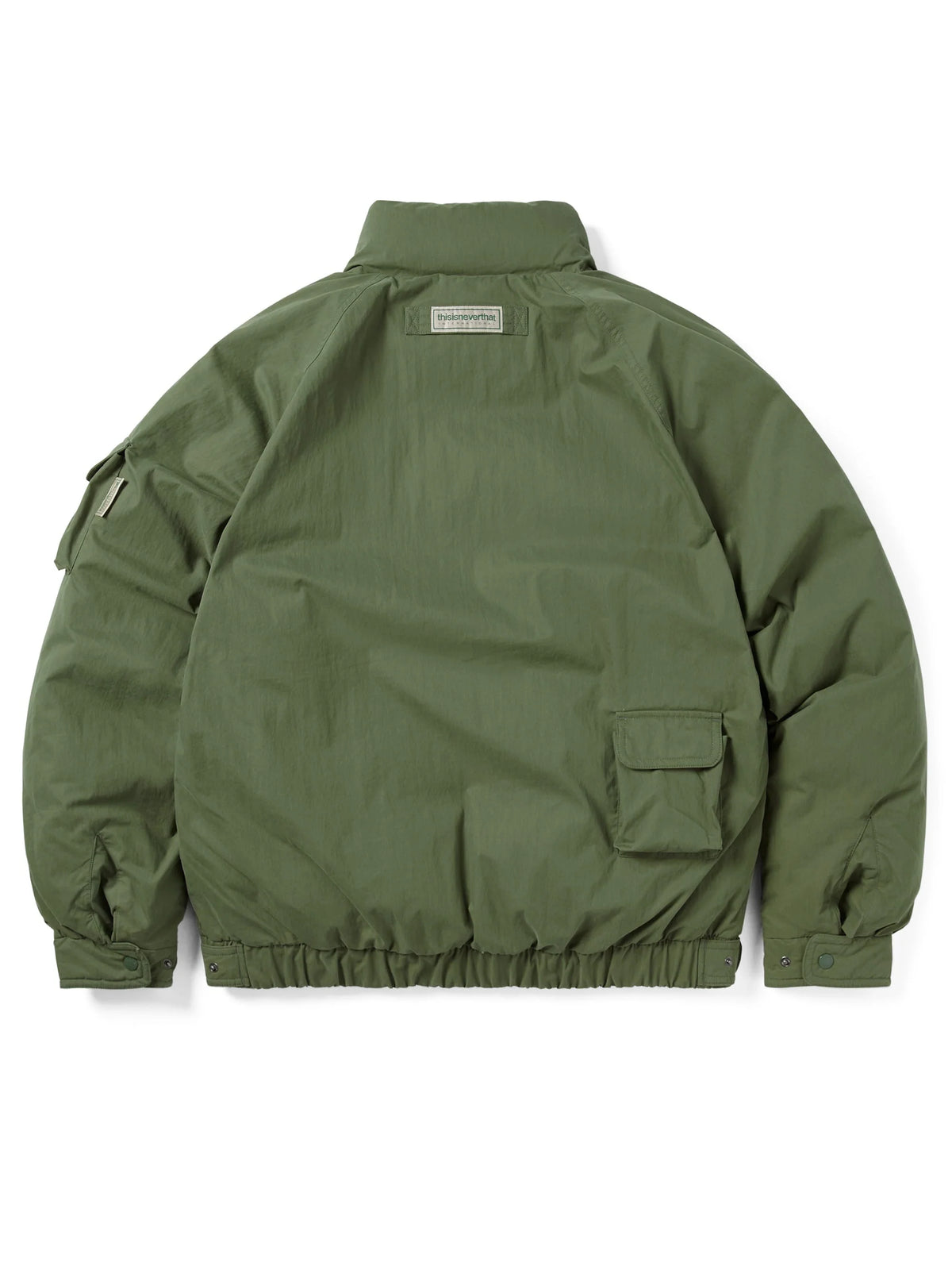 Multi Pocket Down Jacket Green / thisisneverthat