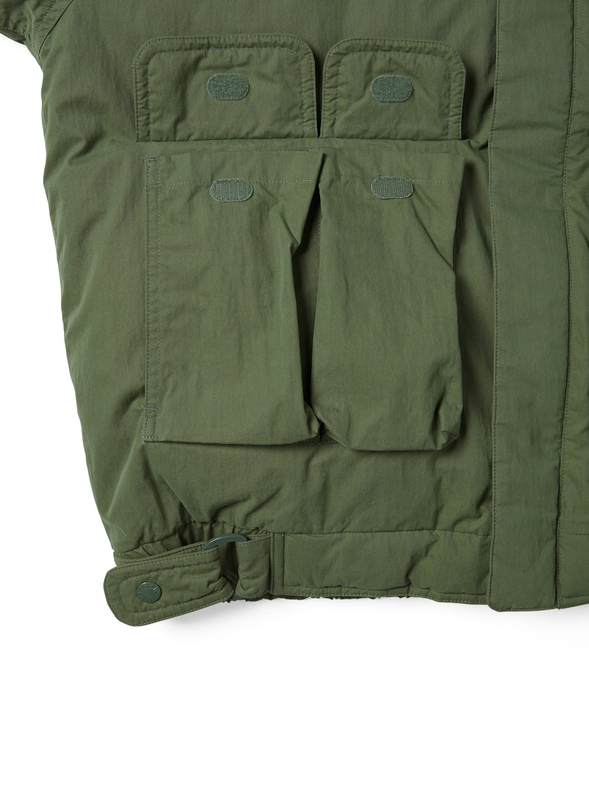 Multi Pocket Down Jacket Green / thisisneverthat