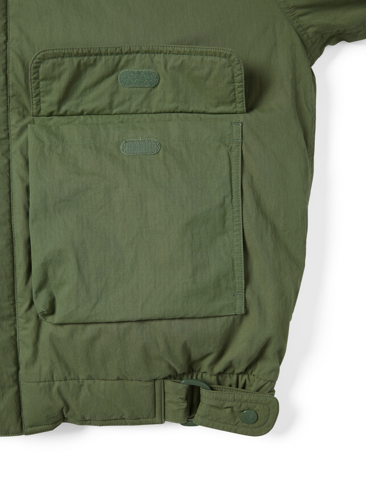 Multi Pocket Down Jacket Green / thisisneverthat