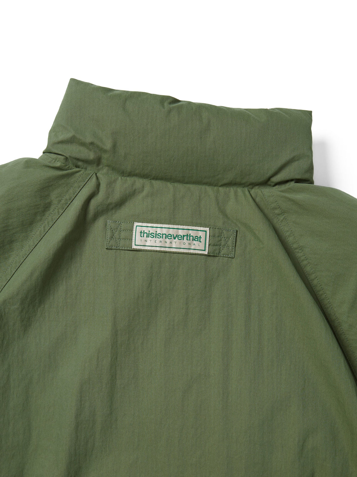 Multi Pocket Down Jacket Green / thisisneverthat