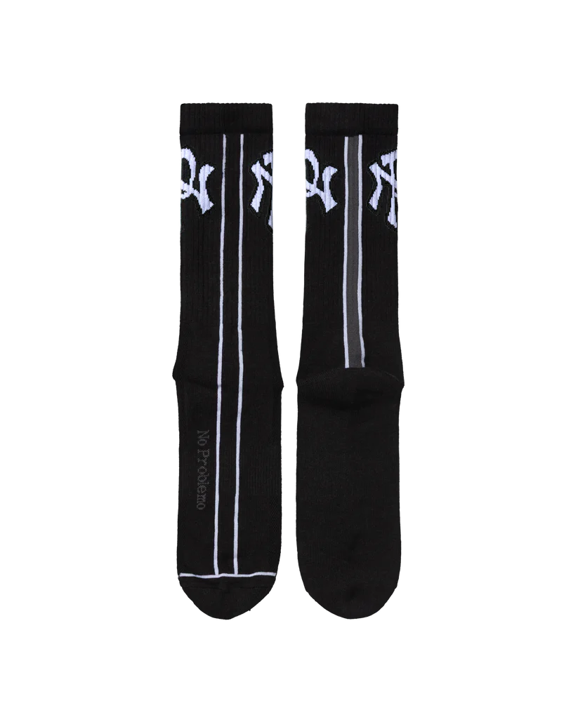 NYP Sock / no problemo / charcoal