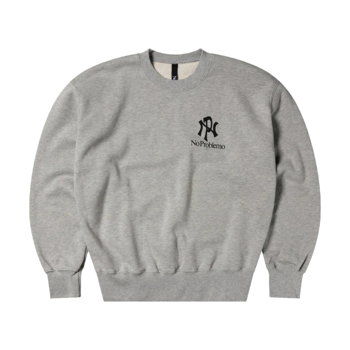 NYP Sweatshirt / NO PROBLEMO / GREY MARL