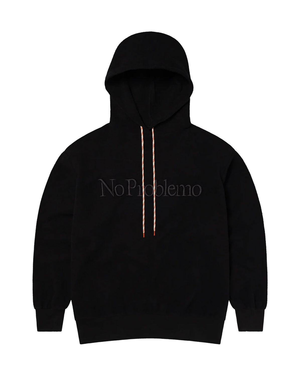 No Problemo Reverse Fleece Hoodie / black