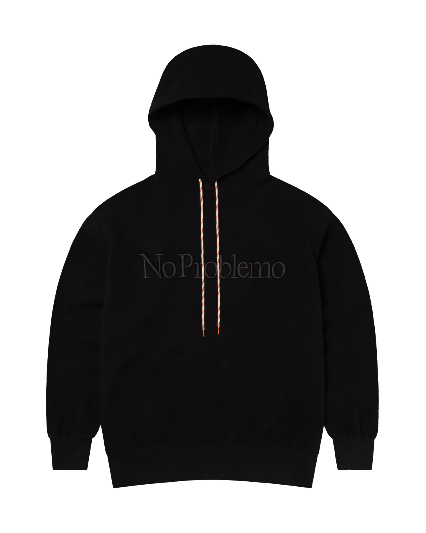 No Problemo Reverse Fleece Hoodie / black
