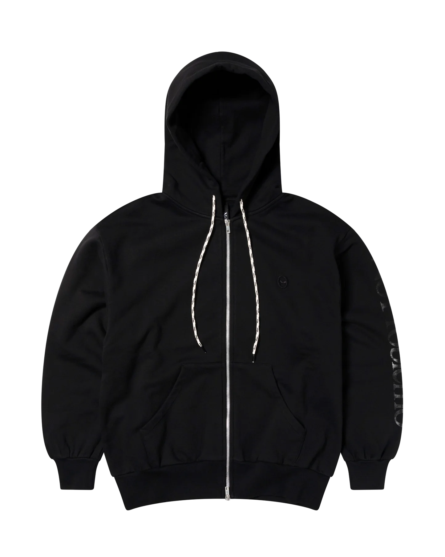 Alien-O Zip Through Hoodie / no problemo / black