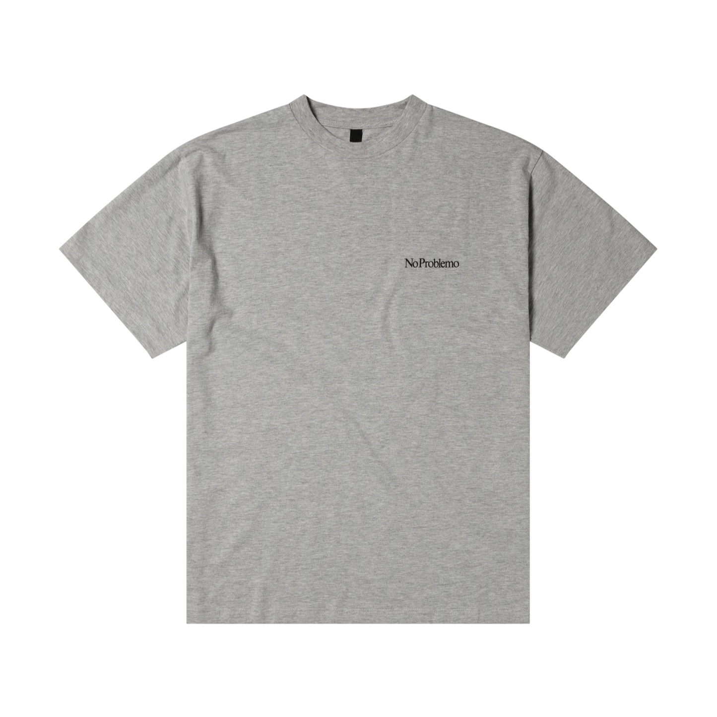 Mini Problemo SS Tee / NO PROBLEMO / GREY MARL