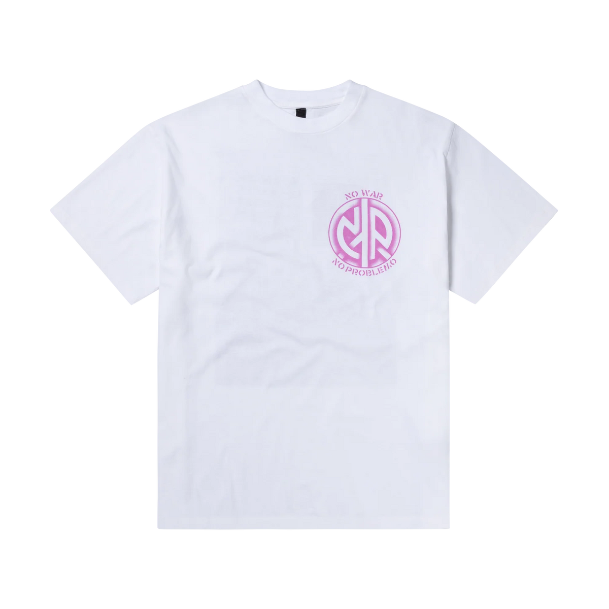 No War SS Tee / no problemo / white